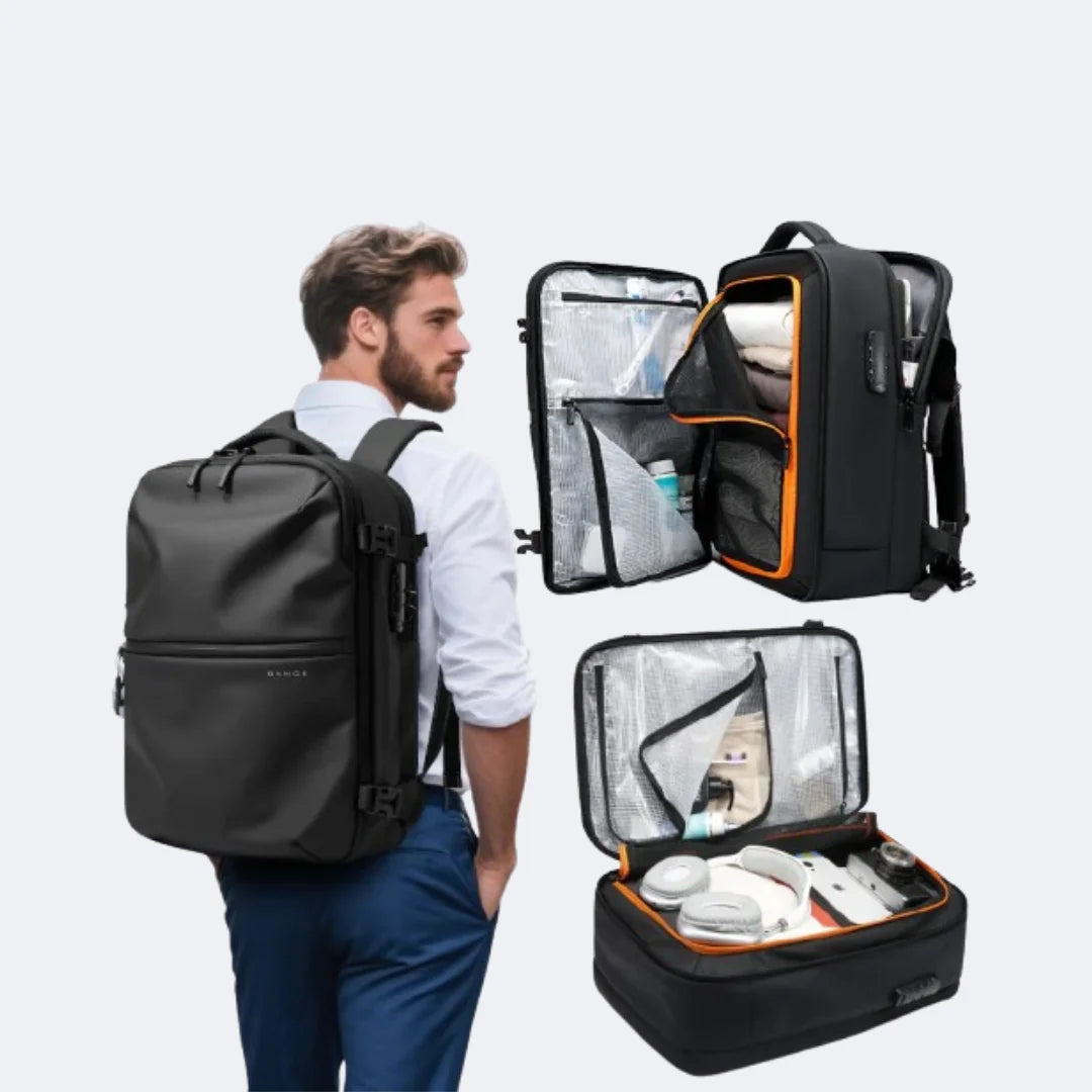 Mochila Executiva Antifurto Notebook Impermeável Braga