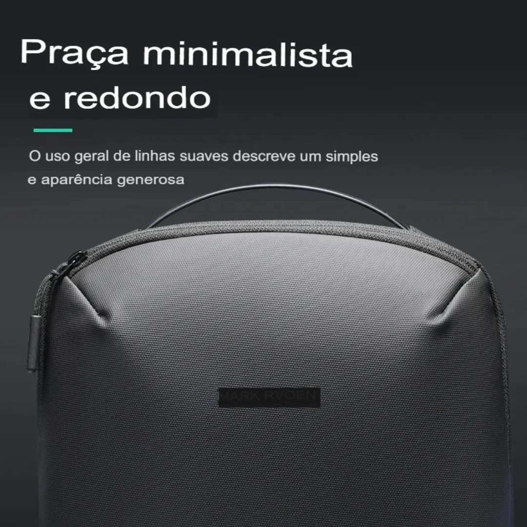 Mochila Executiva Minimalista Impermeável Lago