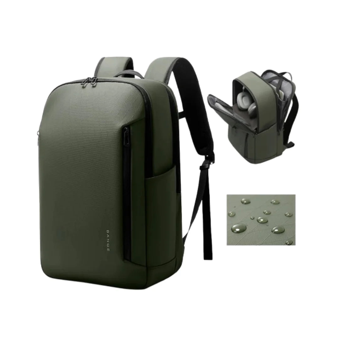 Mochila Executiva Minimalista Notebook Impermeável Bari