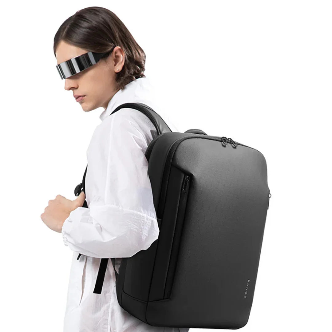 Mochila Executiva Minimalista Notebook Impermeável Bari