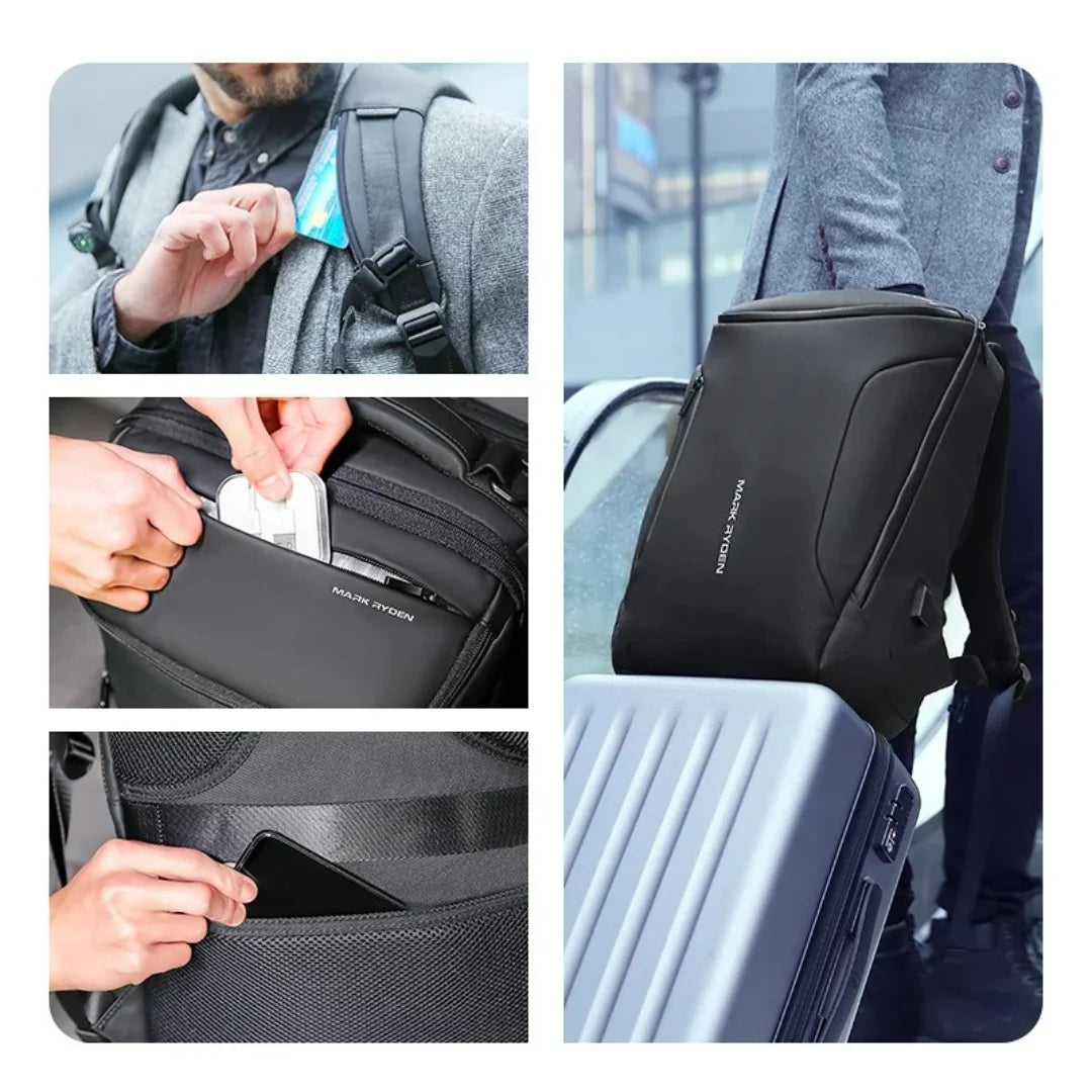 Mochila Para Notebook Porta USB Espaçosa Nexus