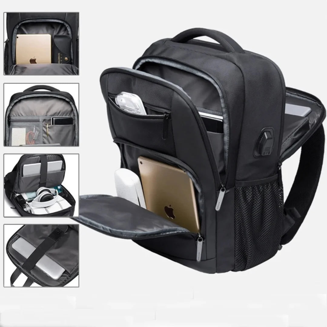 Mochila para Notebook Compacta e Executiva Antifuto Mount