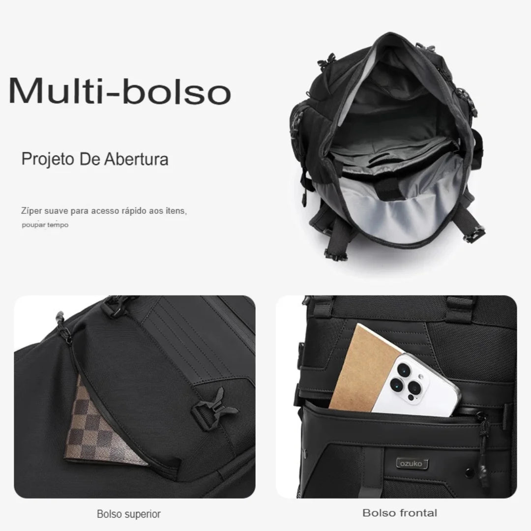 Mochila para Viagem Expansiva e Impermeável Vigo