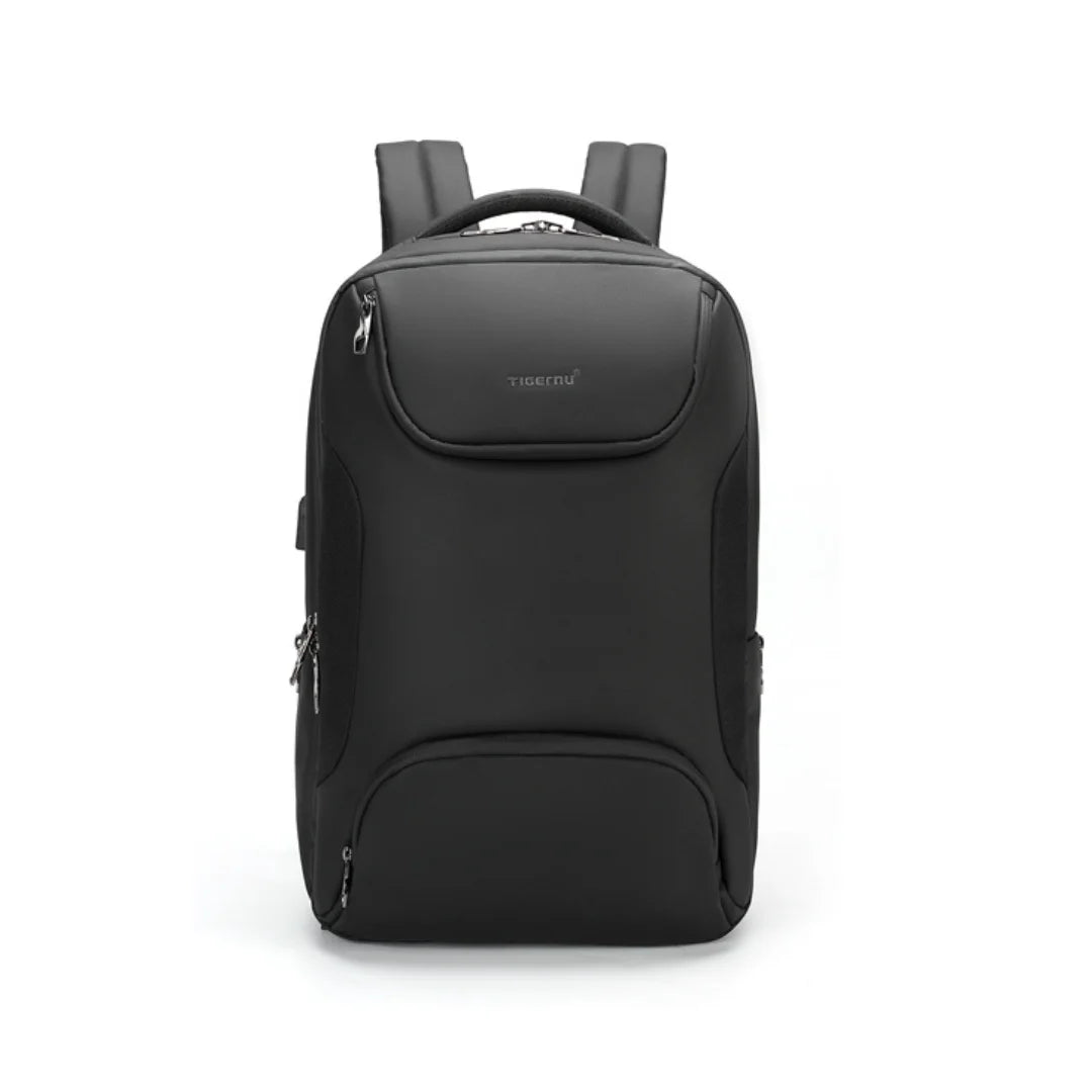 Mochila para Viagem Multi Bolsos e USB Impermeável Turim