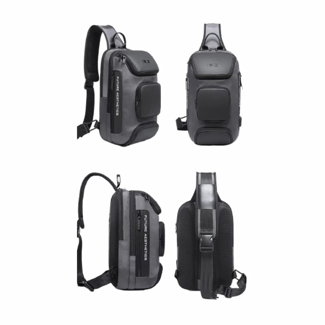 Shoulder Bag Antifurto Porta USB Berlim