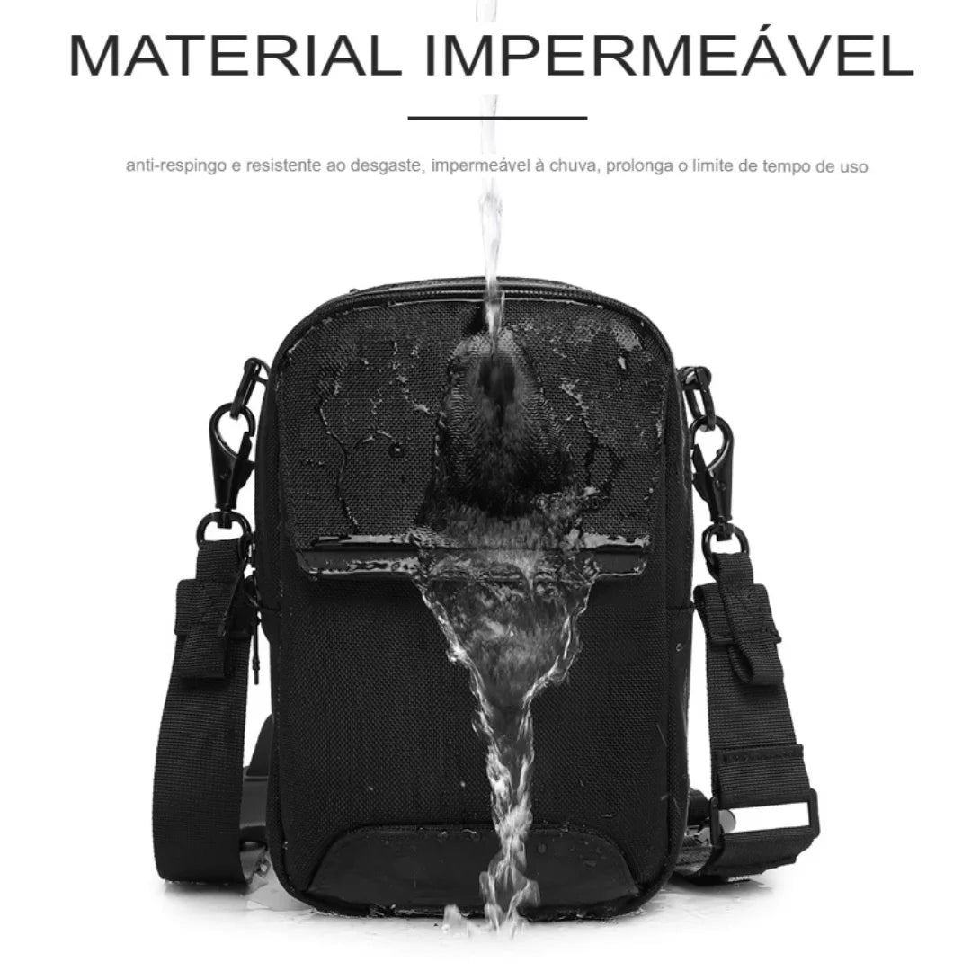 Shoulder Bag Compacta e Impermeável Kyoto