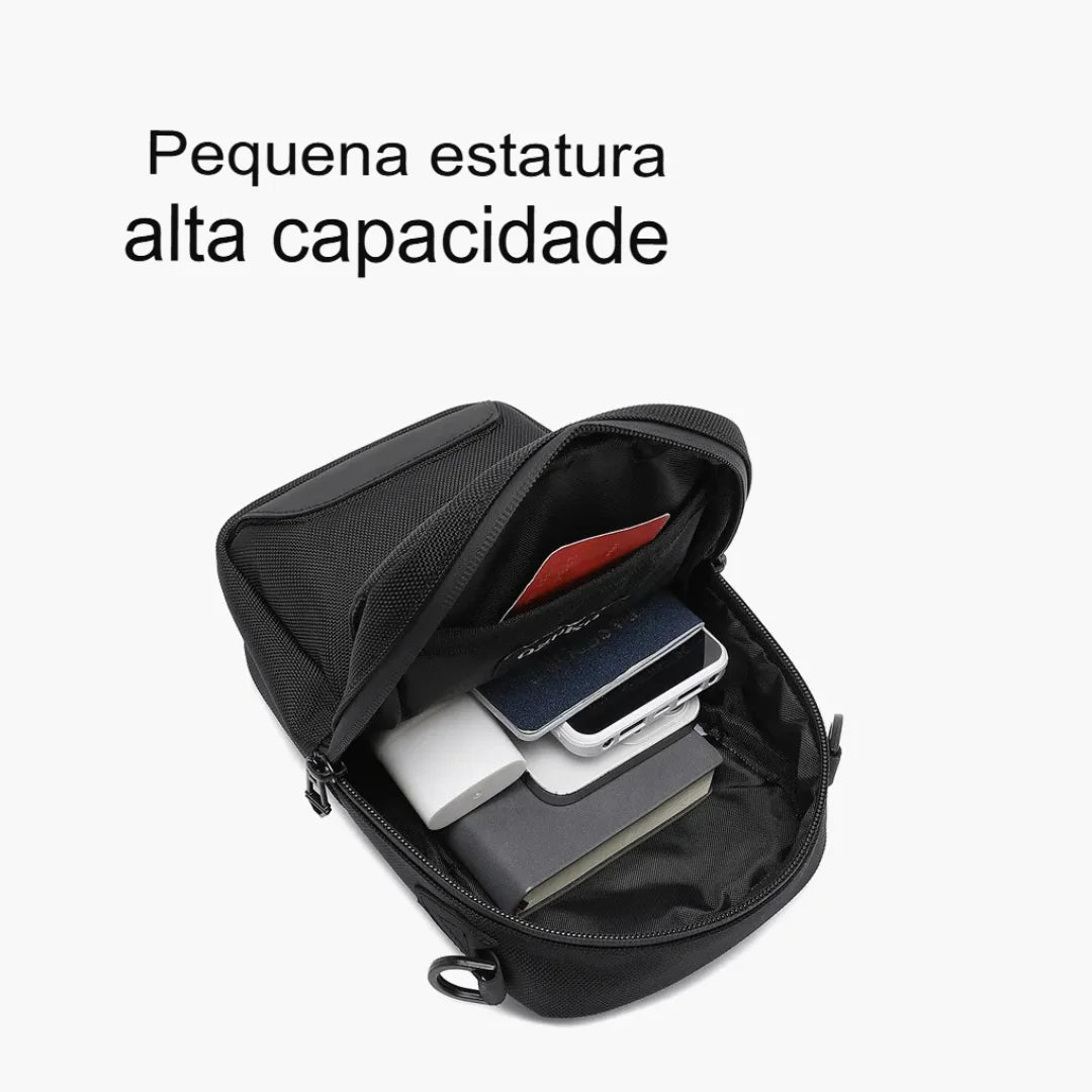 Shoulder Bag Compacta e Impermeável Kyoto