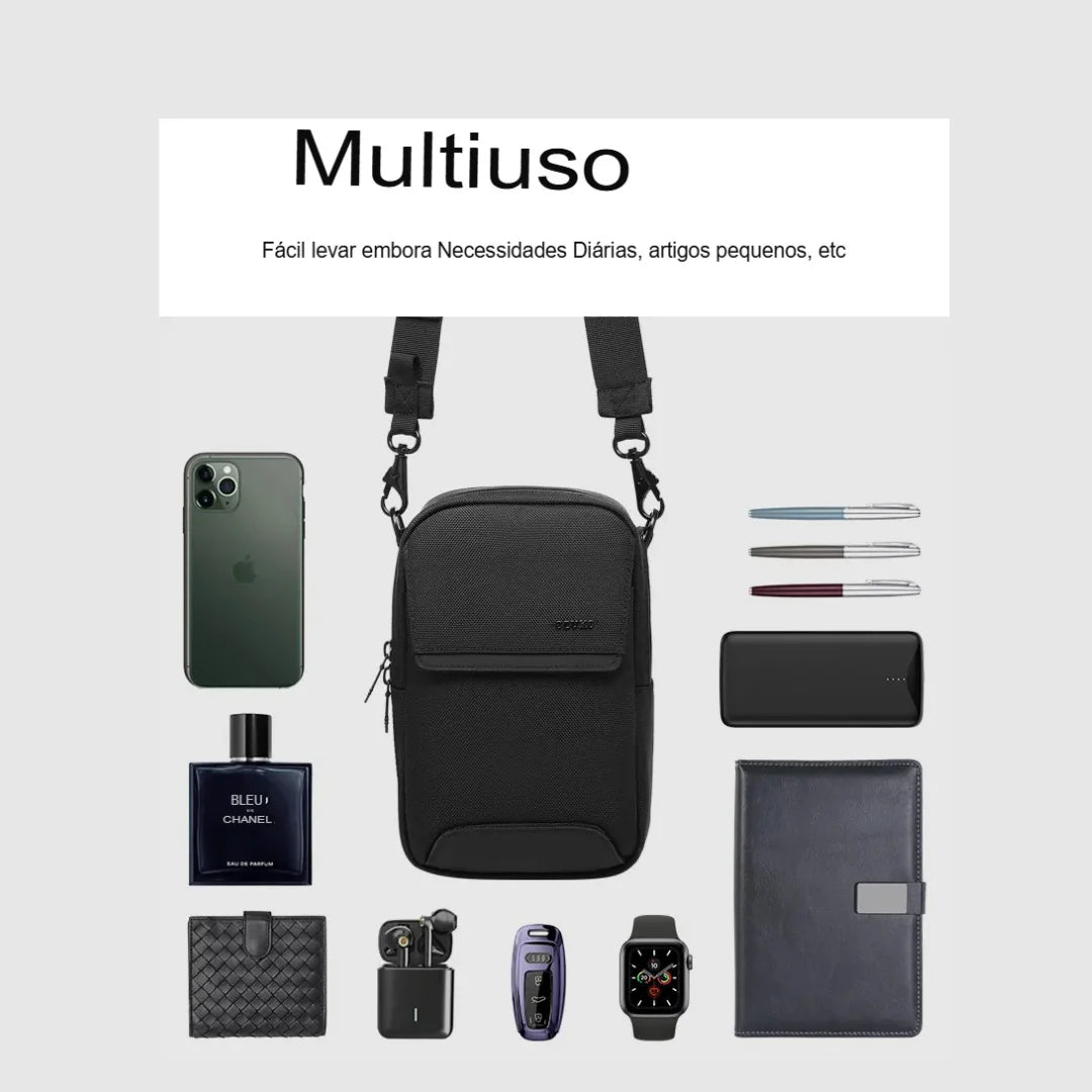 Shoulder Bag Compacta e Impermeável Kyoto