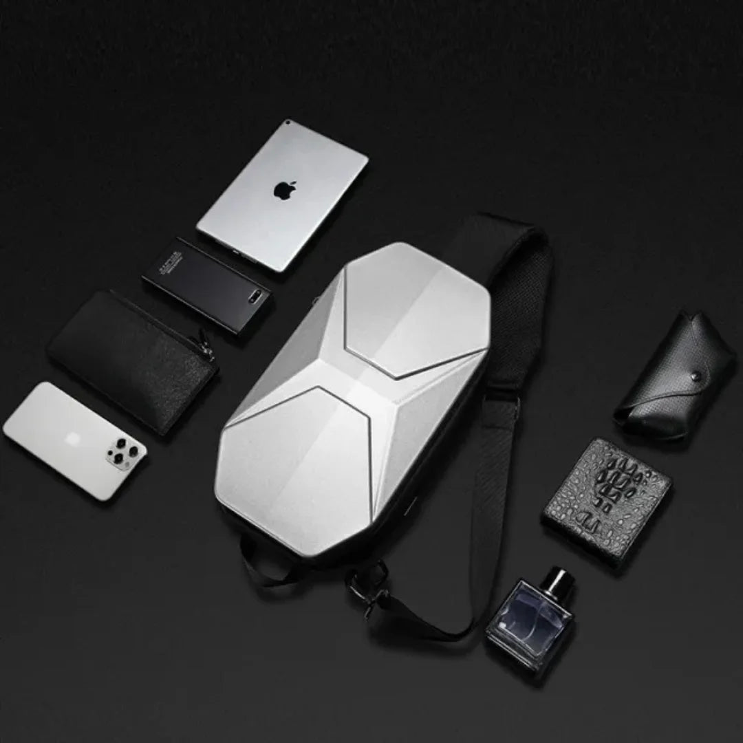 Shoulder Bag Impermeável Porta USB de Grande Capacidade Creta