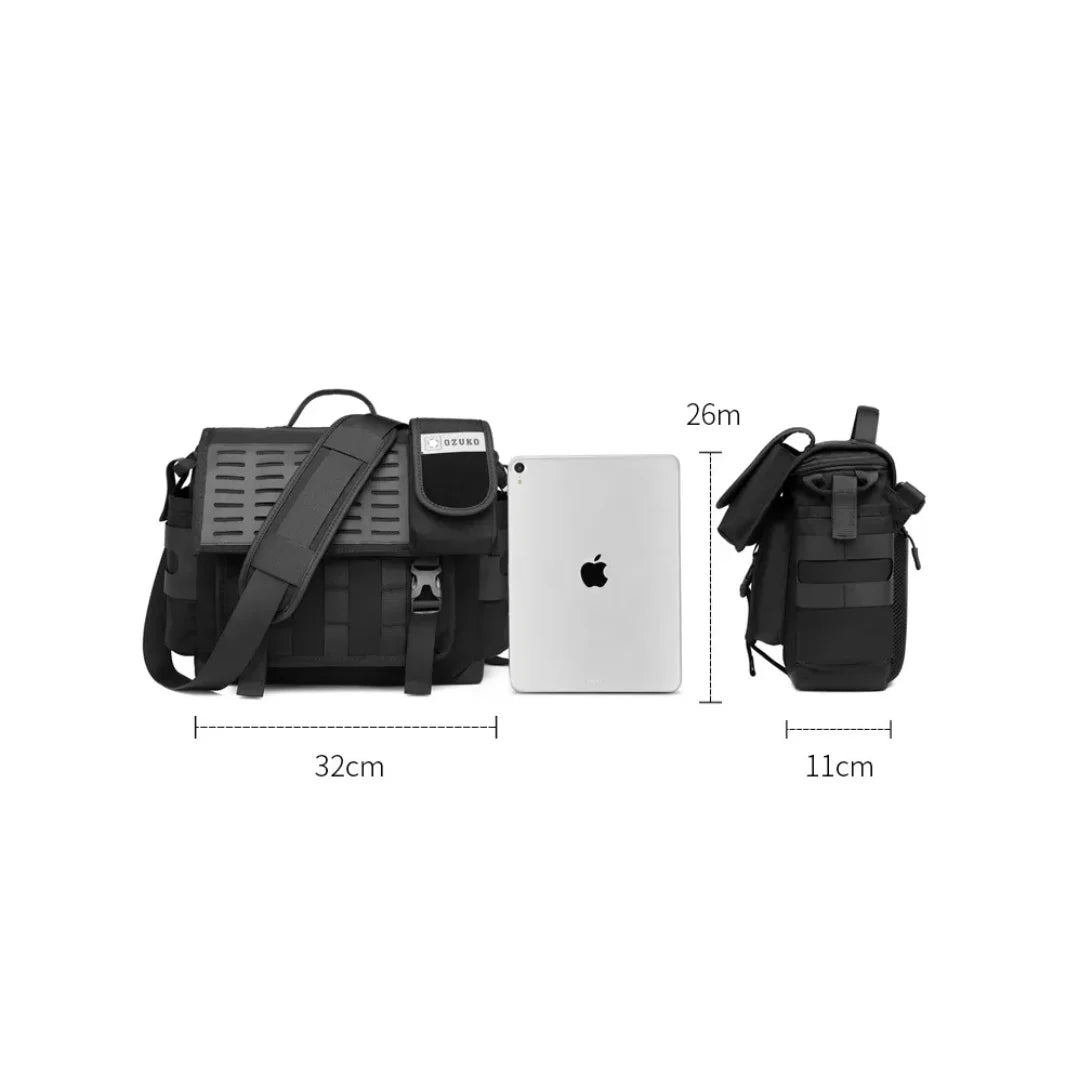 Shoulder Bag Mensageiro Funcional Impermeável Cannes