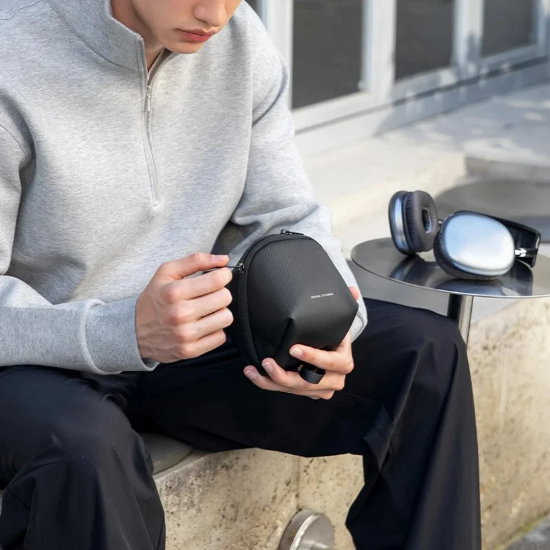 Tech Pouch Minimalista Executiva Impermeável Porto