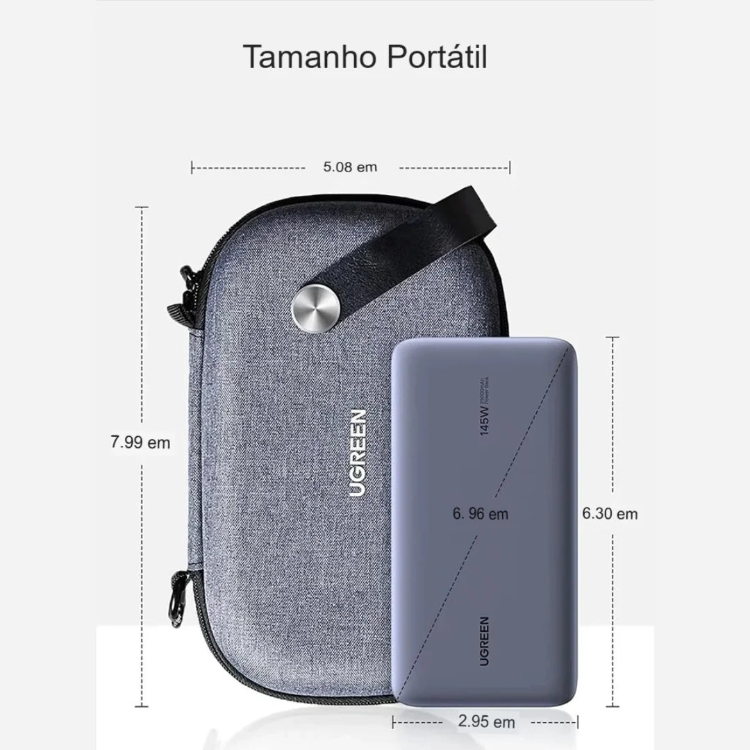 Tech Pouch de Viagens Portátil de Eletrônicos Atlanta