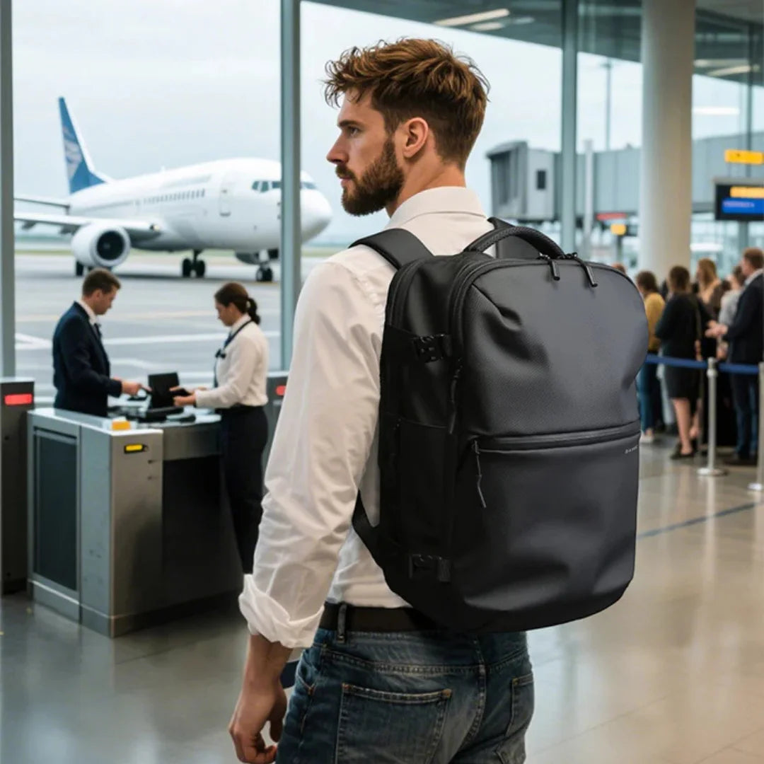 Mochila Executiva Antifurto Notebook Impermeável Braga