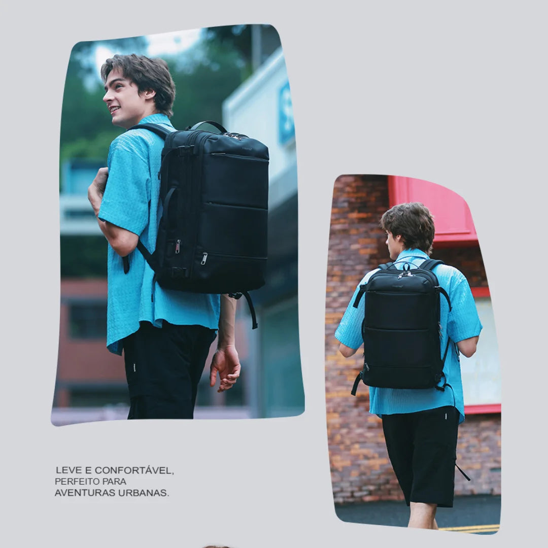 Mochila Executiva Expansível Antifurto Porta USB Andorra
