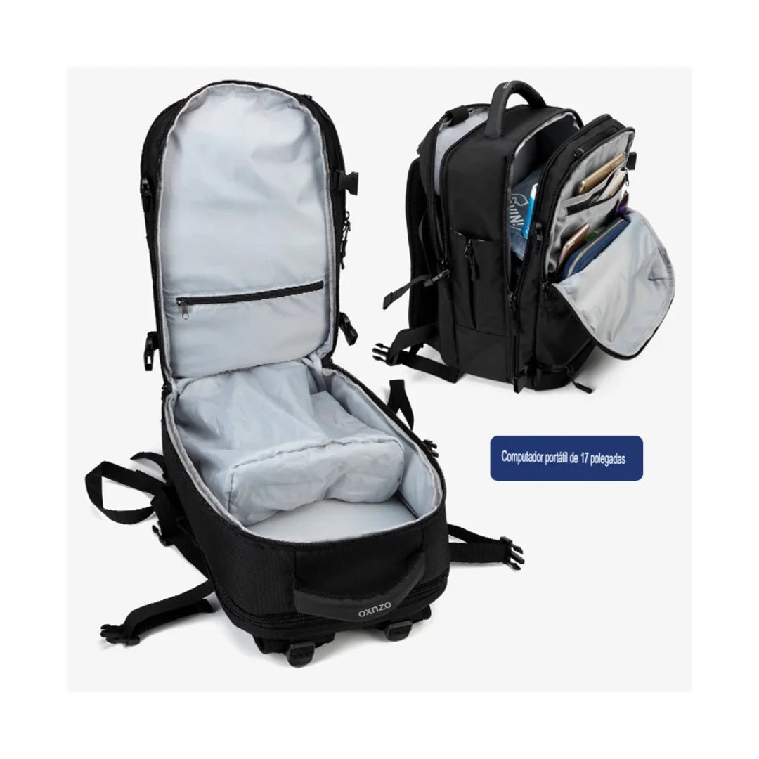 Mochila Executiva de Grande Capacidade Impermeável Viena