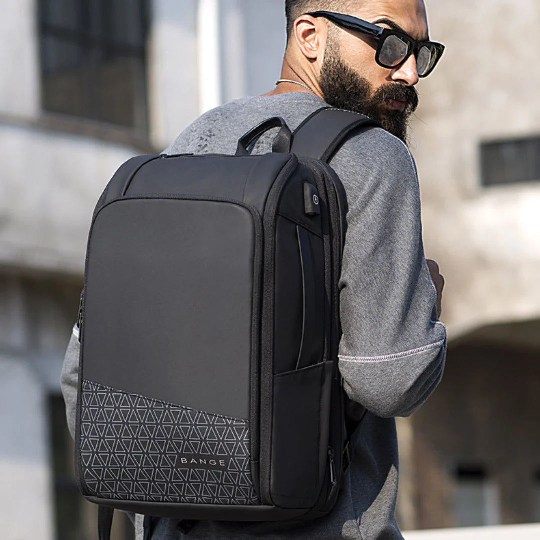 Mochila Executiva e Viagem Expansível USB Verona