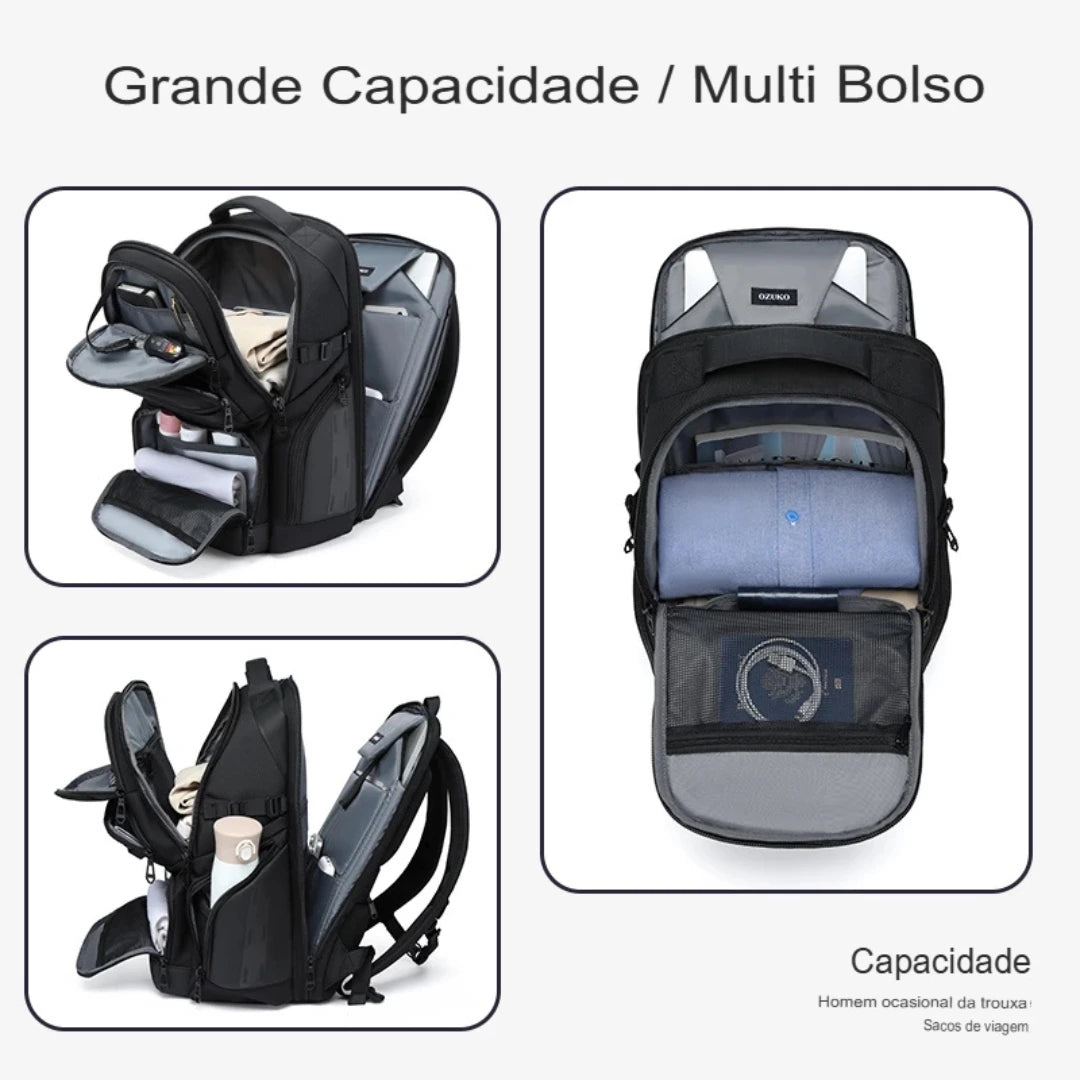 Mochila para Notebook e Trabalho Alta Capacidade Everest