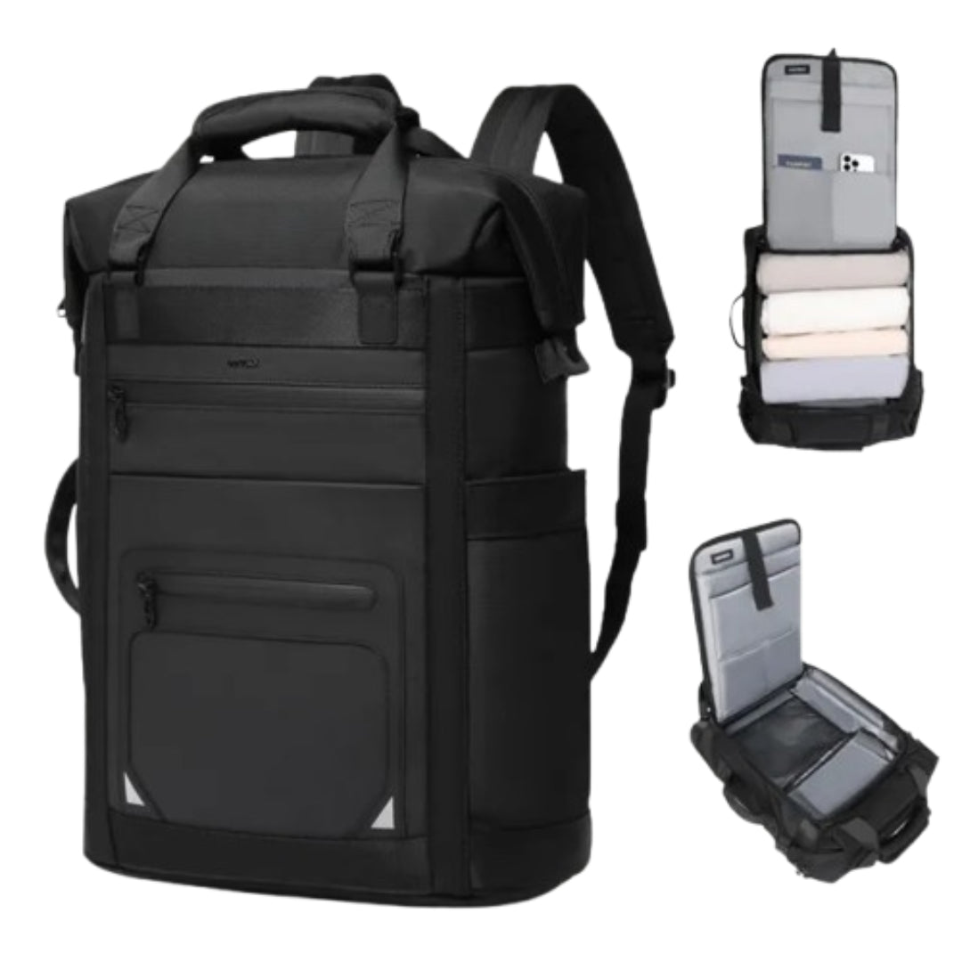 Mochila Para Notebook e Viagem Executiva Antifurto Axis