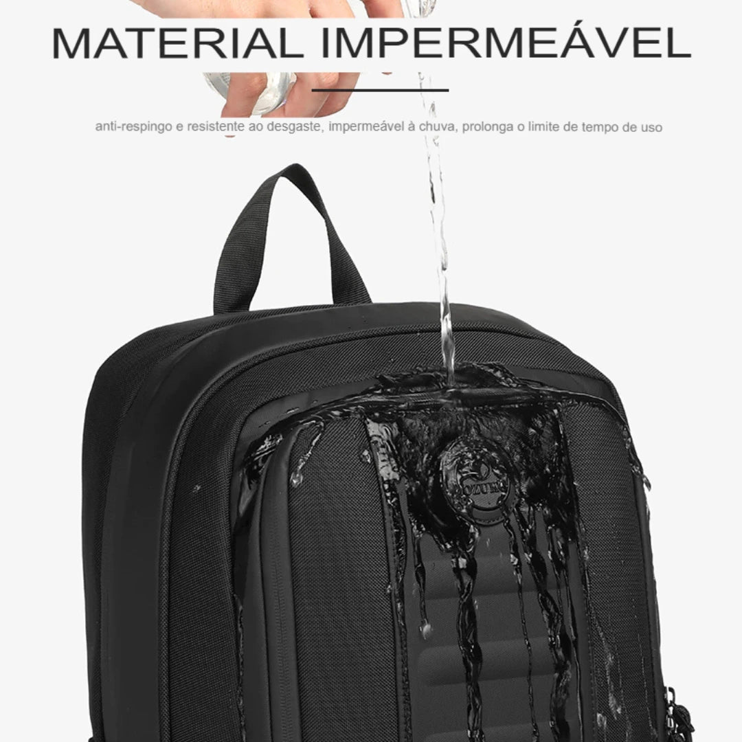 Mochila Para Notebook e Viagem Executiva Impermeável Vector