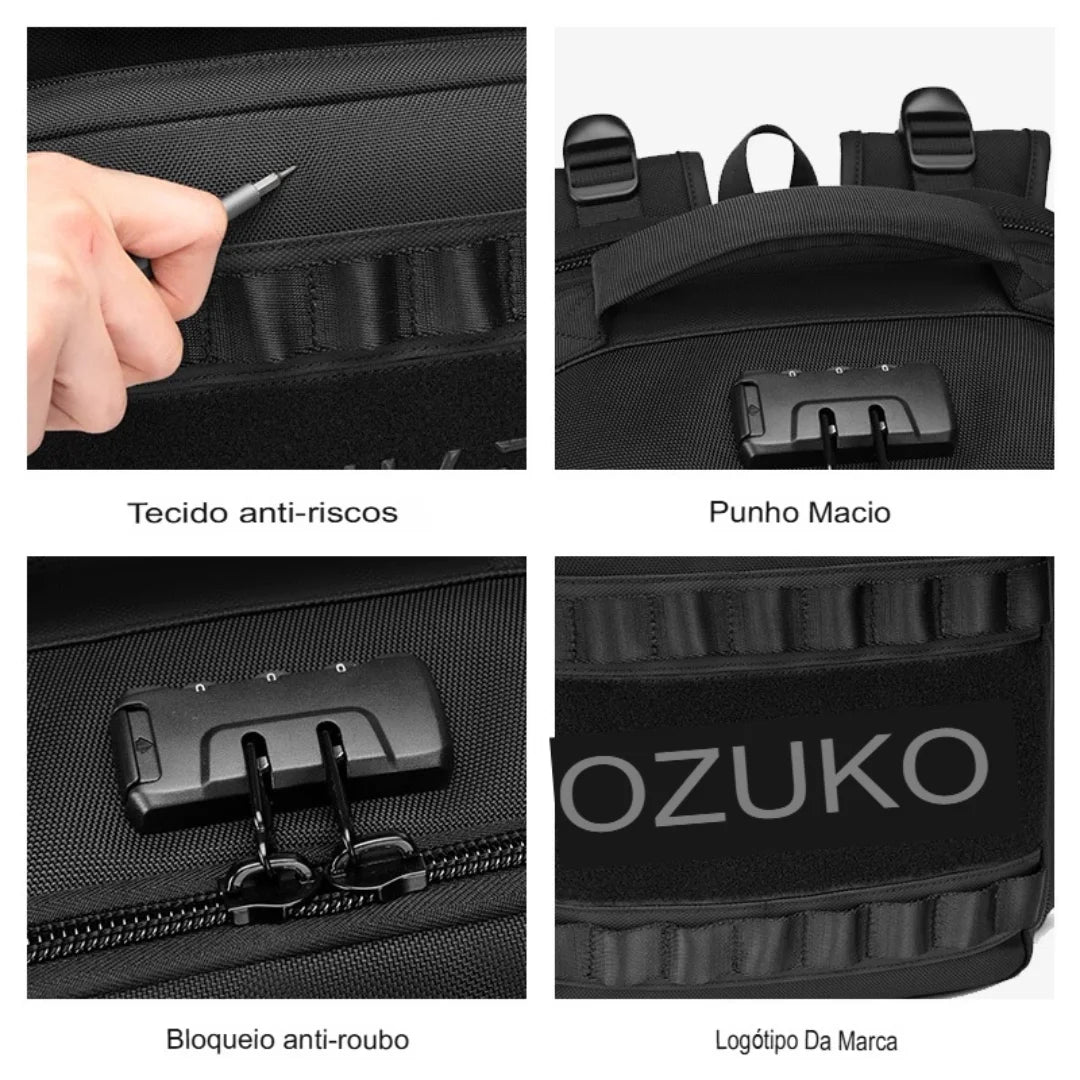 Mochila Para Viagem com Grande Capacidade Madrid