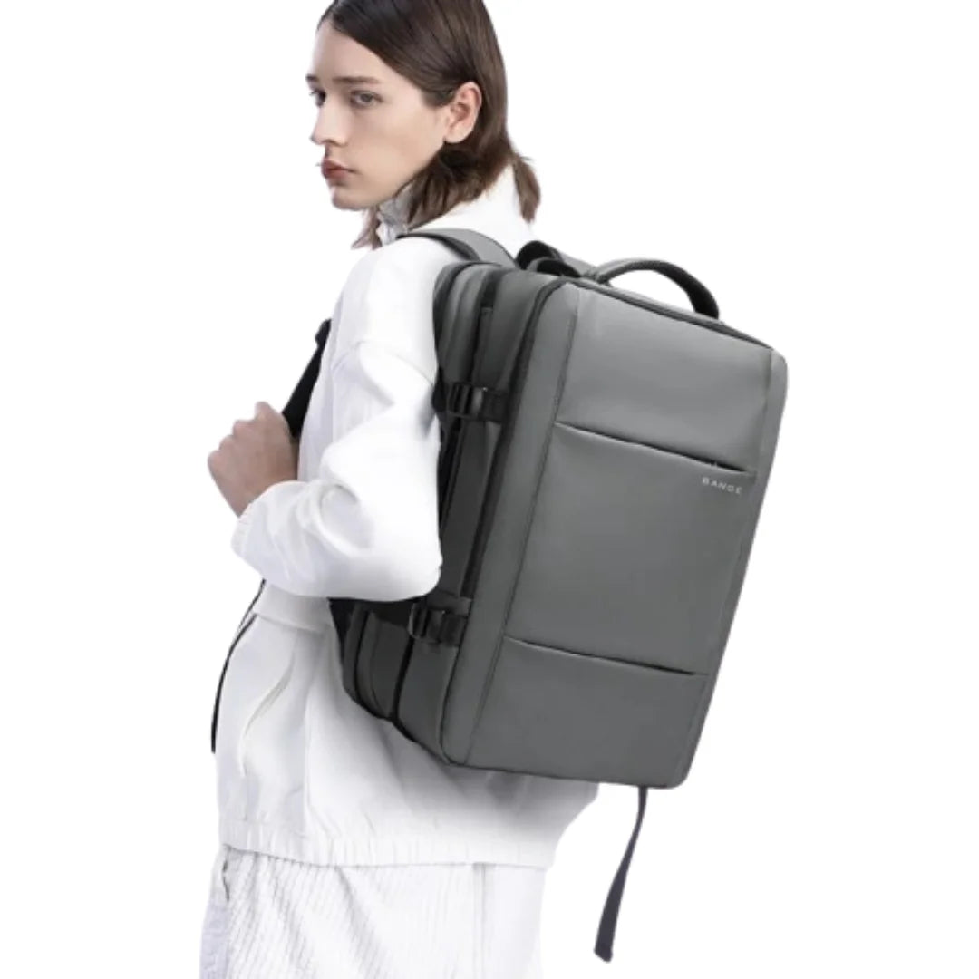 Mochila para Viagem Expansível Impermeável Milão