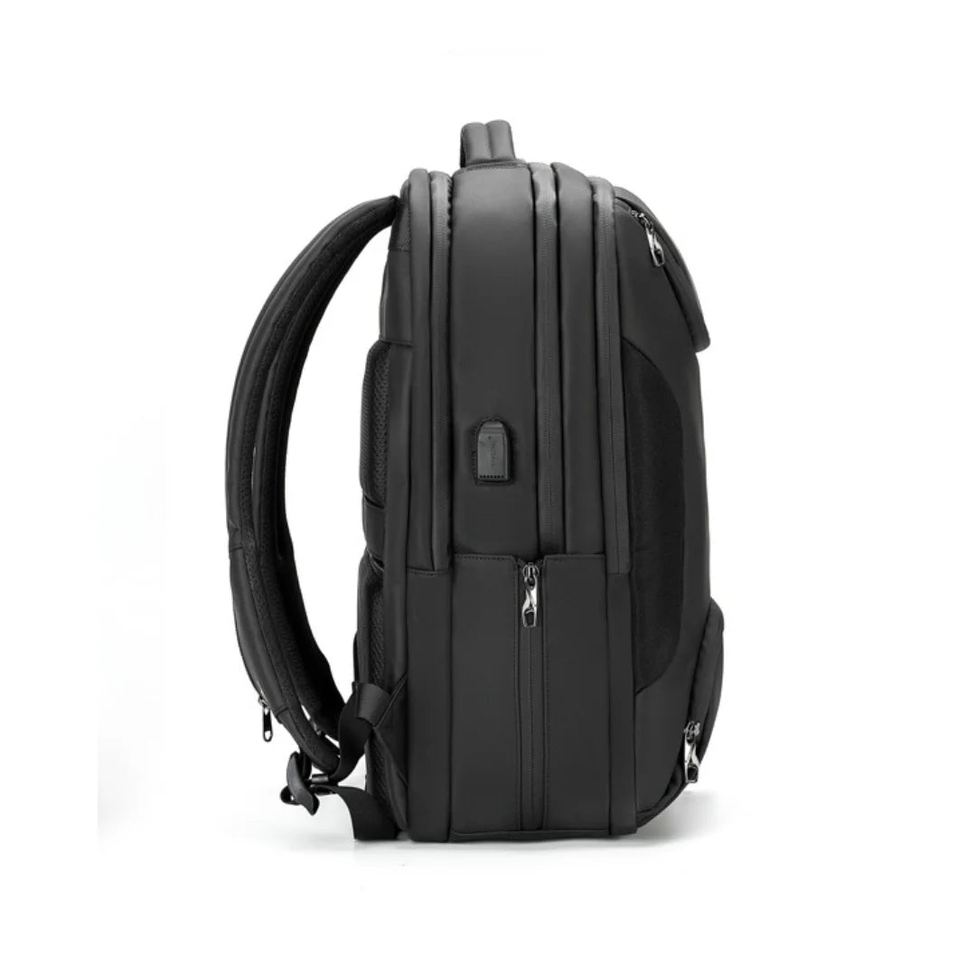 Mochila para Viagem Multi Bolsos e USB Impermeável Turim