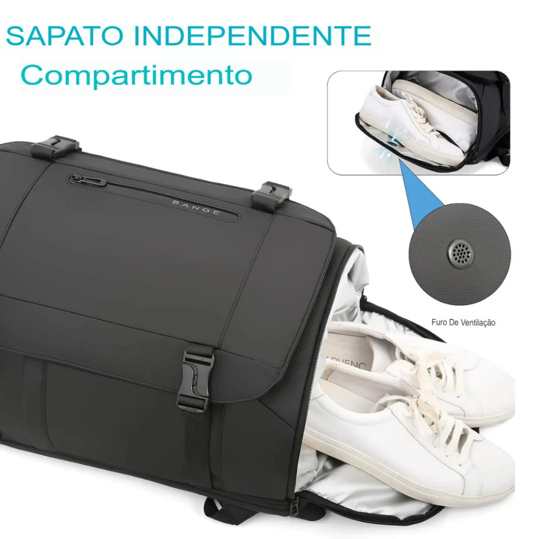 Mochila para Viagem de Alta Capacidade Impermeável Lyon