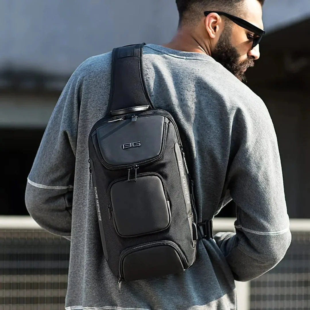 Shoulder Bag Antifurto Porta USB Berlim