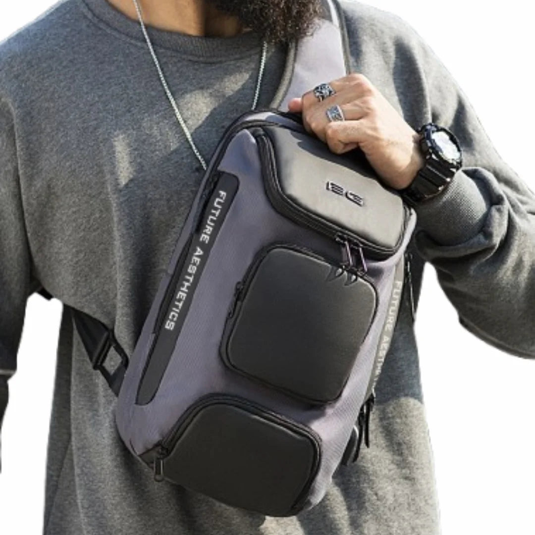 Shoulder Bag Antifurto Porta USB Berlim