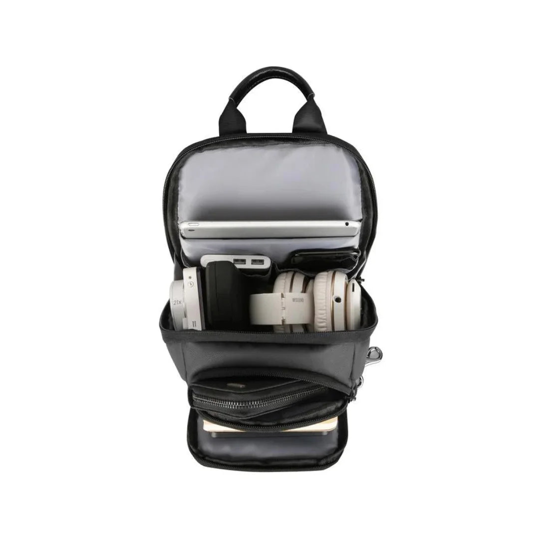 Shoulder Bag Compacta Porta USB Impermeável Naxos