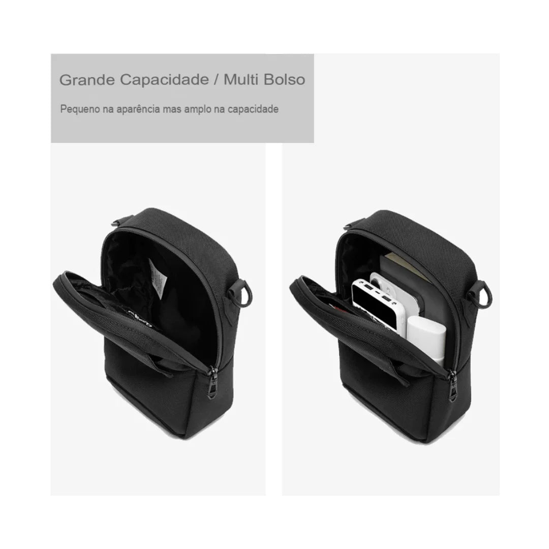 Shoulder Bag Compacta e Impermeável Kyoto