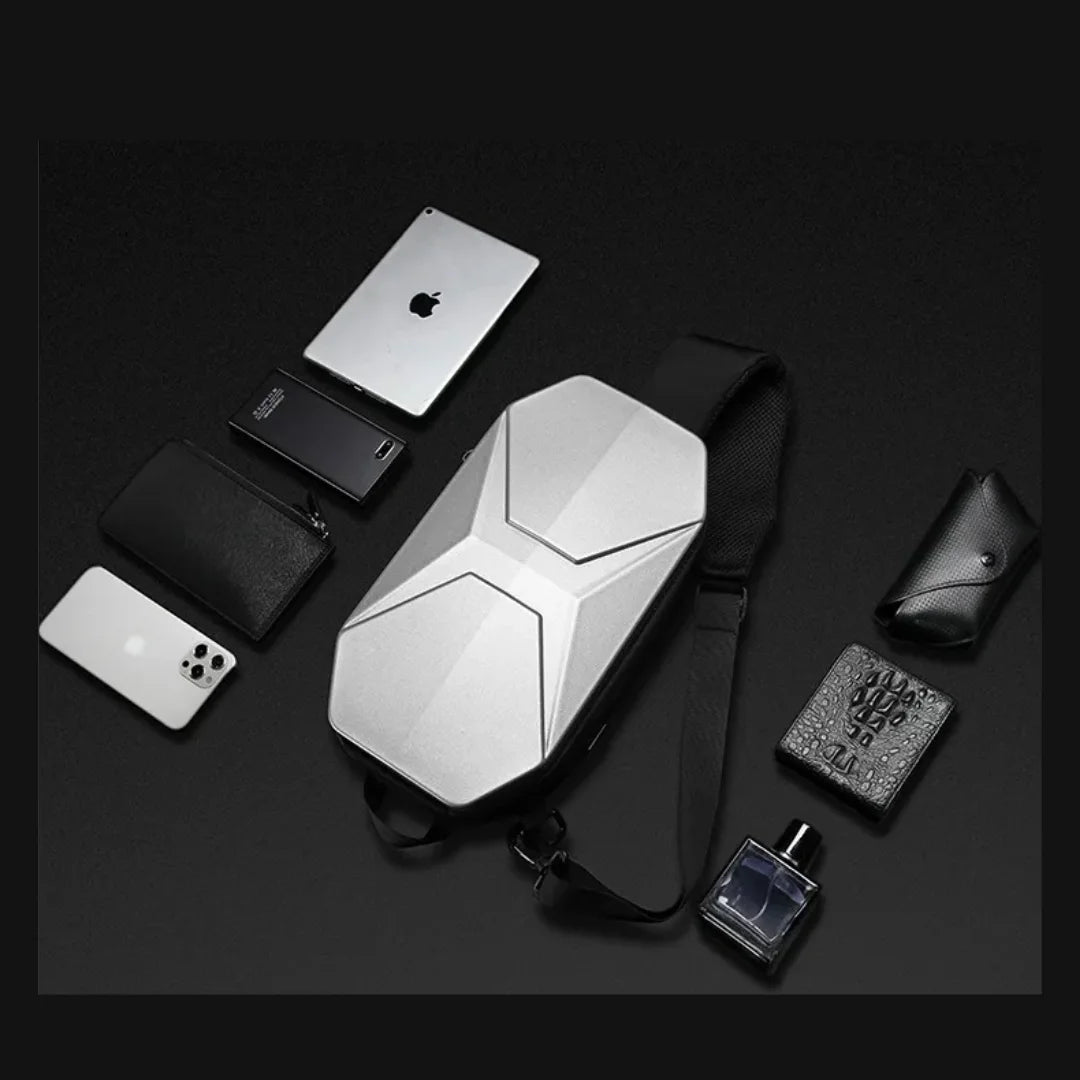 Shoulder Bag Impermeável Porta USB de Grande Capacidade Creta