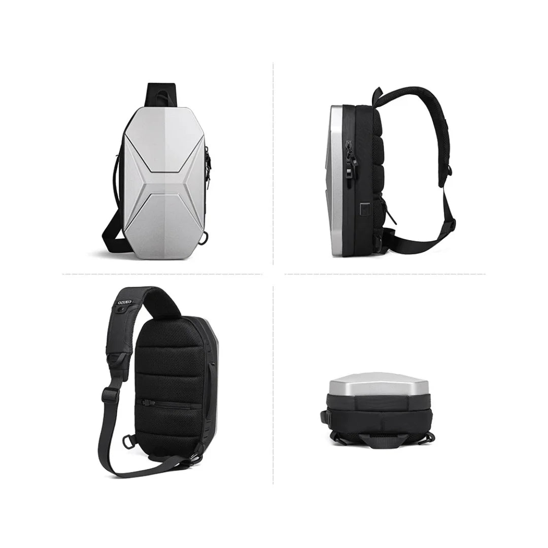 Shoulder Bag Impermeável Porta USB de Grande Capacidade Creta