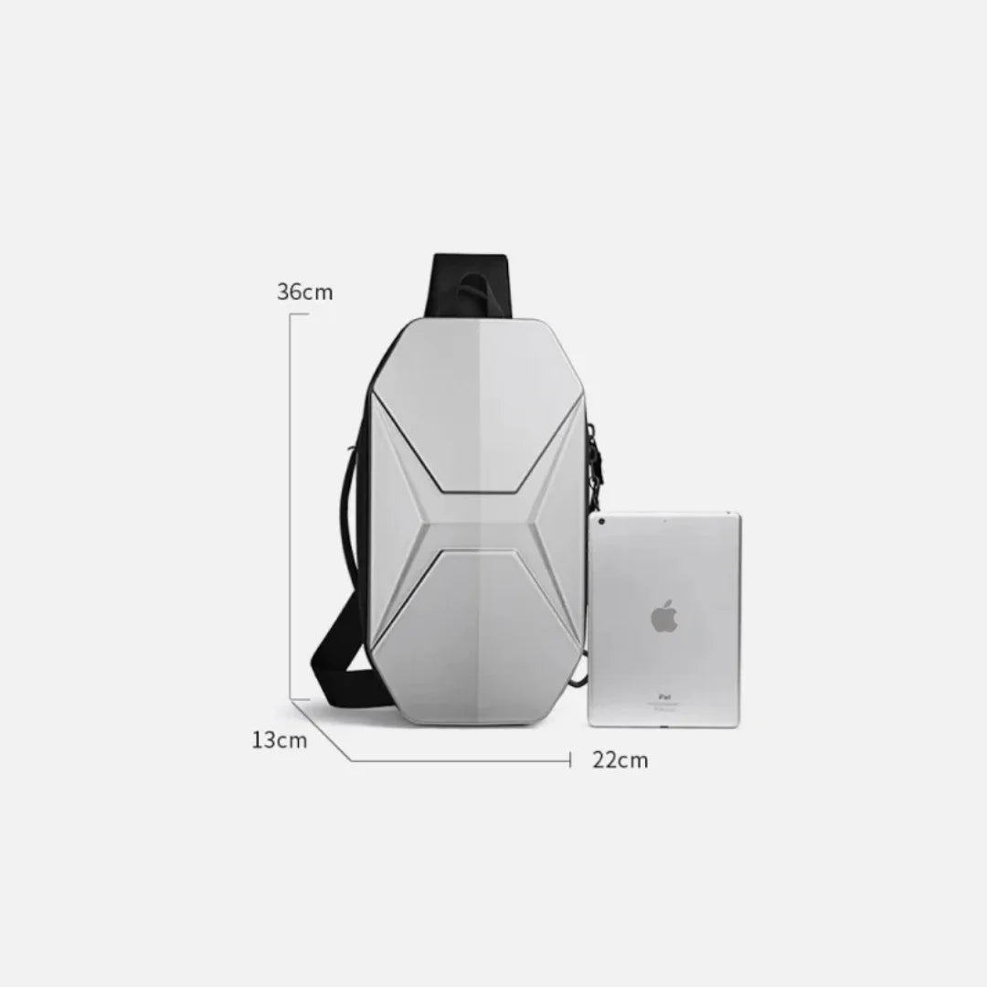 Shoulder Bag Impermeável Porta USB de Grande Capacidade Creta