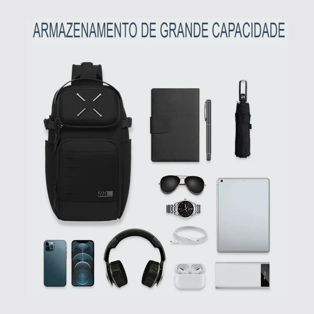 Shoulder Bag Impermeável de Grande Capacidade Mallorca