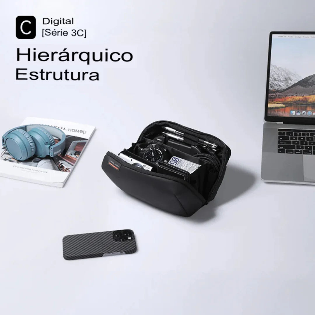 Tech Pouch Funcional e Impermeável Estoril