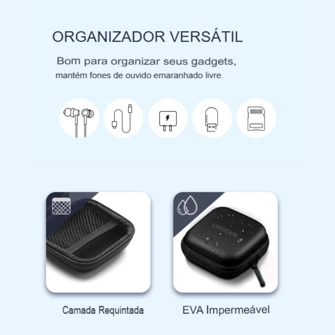 Tech Pouch Impermeável Para Fone e Acessórios Nice