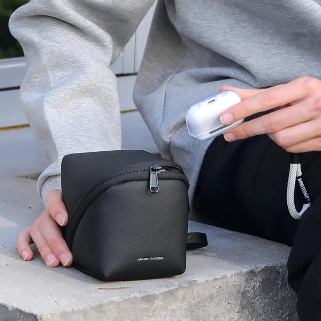 Tech Pouch Minimalista Executiva Impermeável Porto